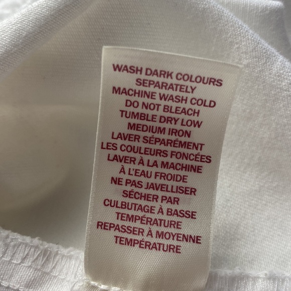 2/$25 White cotton blend old money French girl formal frilly jean jacket small - Picture 6 of 13